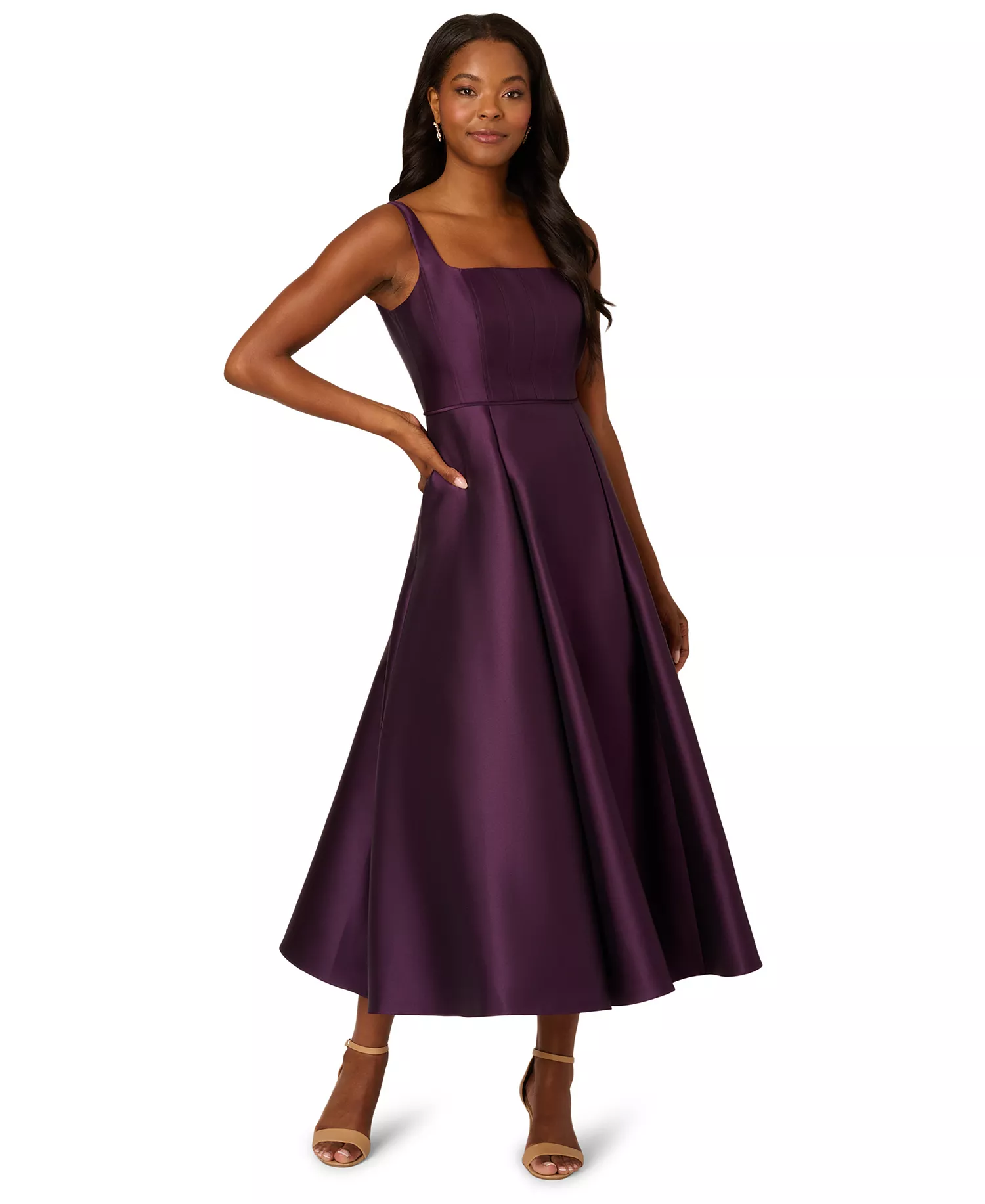 Structured Bodice Formal Dress for Events
